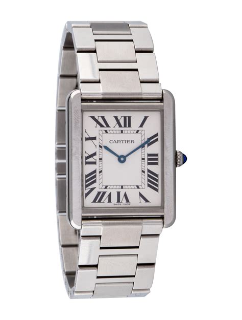 cartier tank solo straps|cartier watch tank solo price.